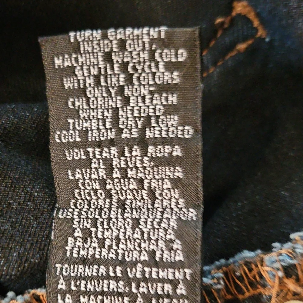 1822 'Butter' Denim  Dark Wash Skinny Jeggings - Size 28 - Picture 5 of 8